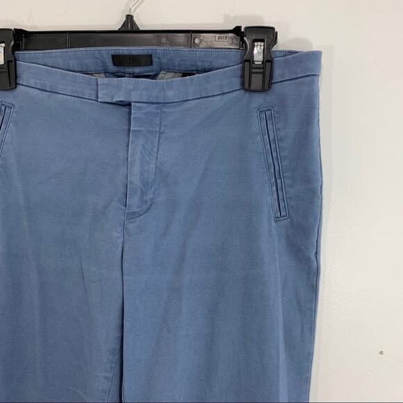 ATM Enzyme Wash Slim Ankle Pants Faded Denim 4 - Picture 5 of 10